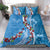 Fiji Tagimaucia Floral Bedding Set Tapa Pattern