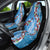 Fiji Tagimaucia Floral Car Seat Cover Tapa Pattern