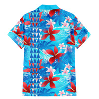 Hawaii Christmas Family Matching Mermaid Dress and Hawaiian Shirt Santa Claus Surfing Kakau Tropical Style LT01 - Polynesian Pride