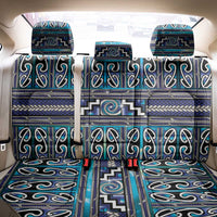 Maori Matariki Back Car Seat Cover Blue Galaxy Aesthetic Koru Art