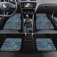 Maori Matariki Car Mats Blue Galaxy Aesthetic Koru Art
