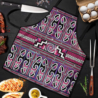 Maori Matariki Apron Pink Galaxy Aesthetic Koru Art