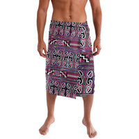 Maori Matariki Lavalava Pink Galaxy Aesthetic Koru Art
