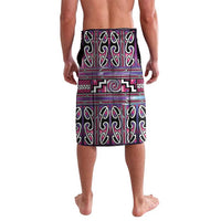 Maori Matariki Lavalava Pink Galaxy Aesthetic Koru Art