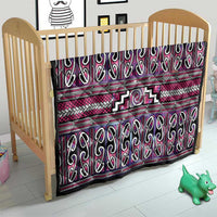 Maori Matariki Quilt Pink Galaxy Aesthetic Koru Art
