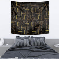 Hawaii Brown Plumeria Lei Black Tapestry Frangipani Floral Heritage Art