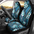 Polynesian Hibiscus Tropical Blue Floral Car Seat Cover Tribal Pattern - Polynesian Pride