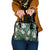 Polynesian Hibiscus Tropical Green Floral Shoulder Handbag Tribal Pattern - Polynesian Pride