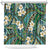 Polynesian Hibiscus Tropical Green Floral Shower Curtain Tribal Pattern - Polynesian Pride