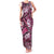 Polynesian Hibiscus Tropical Pink Floral Family Matching Tank Maxi Dress and Hawaiian Shirt Tribal Pattern - Polynesian Pride