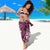 Polynesian Hibiscus Tropical Pink Floral Sarong Tribal Pattern - Polynesian Pride