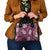 Polynesian Hibiscus Tropical Pink Floral Shoulder Handbag Tribal Pattern - Polynesian Pride