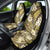 Polynesian Hibiscus Tropical Yellow Floral Car Seat Cover Tribal Pattern - Polynesian Pride