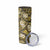 Polynesian Hibiscus Tropical Yellow Floral Skinny Tumbler Tribal Pattern - Polynesian Pride
