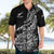 Custom New Zealand Silver Fern Rugby Hawaiian Shirt Aotearoa Kiwi Maori Black Version LT01 - Polynesian Pride