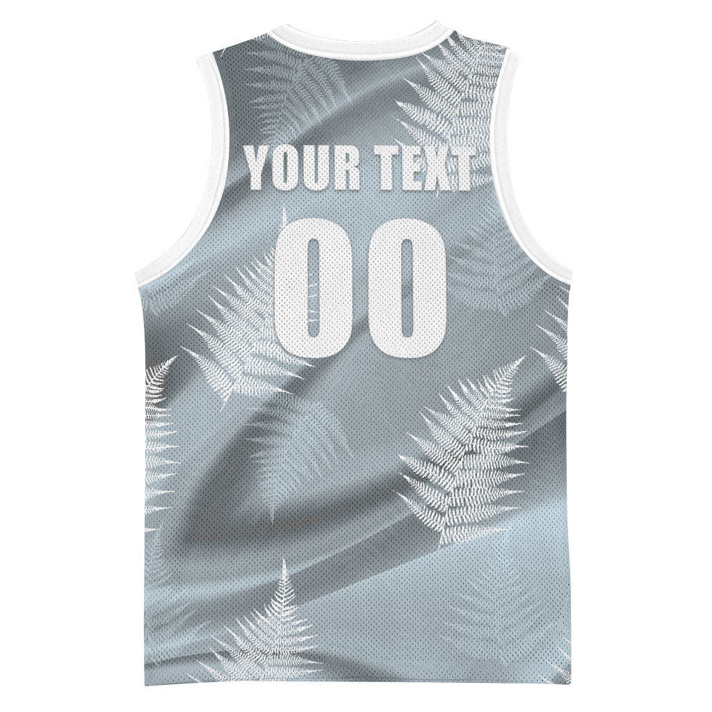 Custom Rugby New Zealand 2026 Basketball Jersey The Fern Go Champions