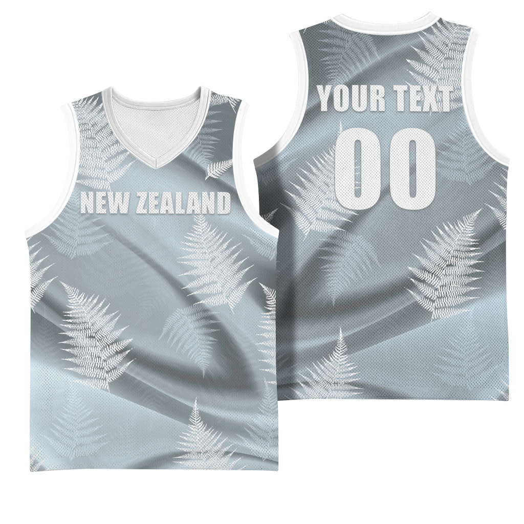 Custom Rugby New Zealand 2026 Basketball Jersey The Fern Go Champions