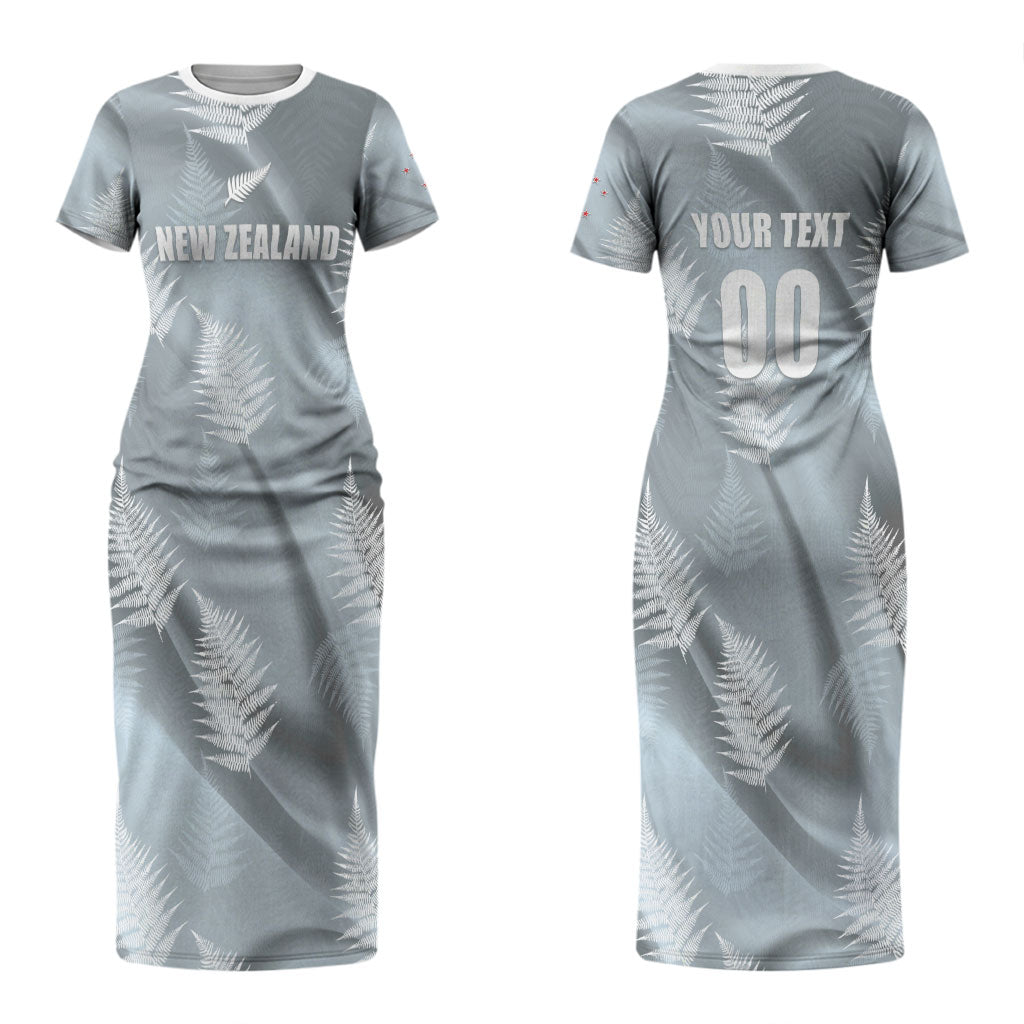 Custom Rugby New Zealand 2026 Couples Matching Short Sleeve Bodycon Dress and Long Sleeve Button Shirt The Fern Go Champions