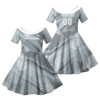 Custom Rugby New Zealand 2026 Family Matching Mermaid Dress and Hawaiian Shirt The Fern Go Champions
