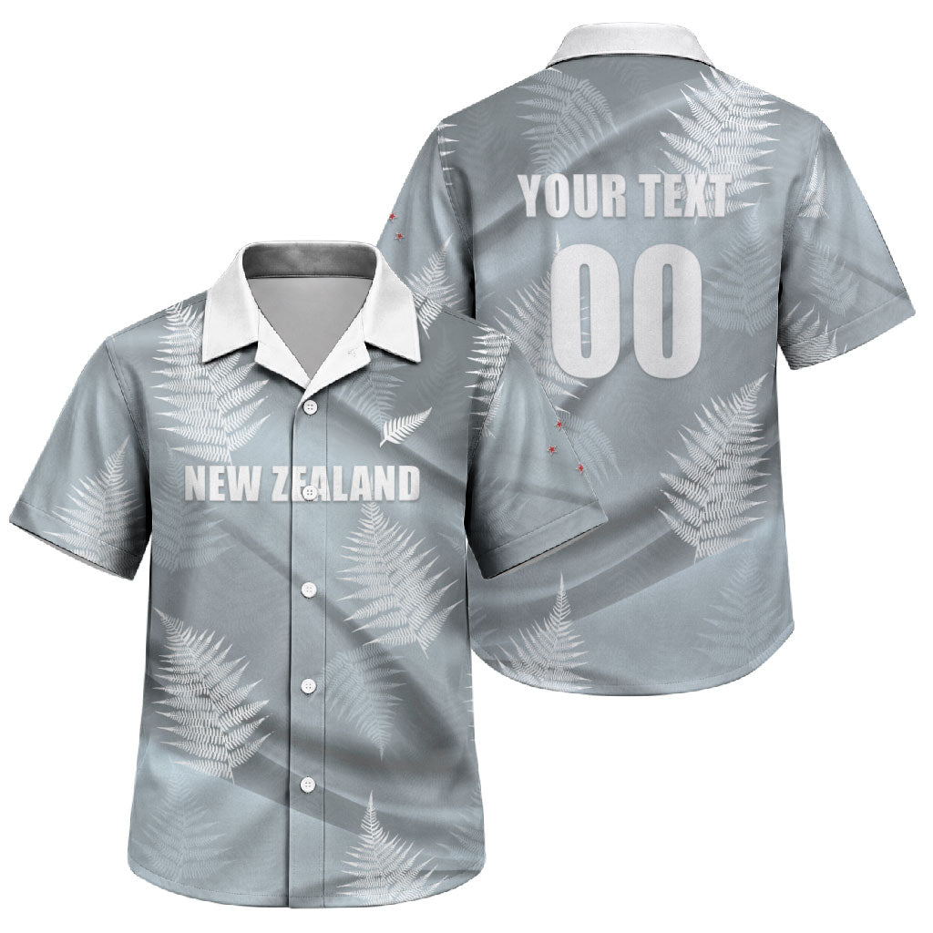 Custom Rugby New Zealand 2026 Family Matching Tank Maxi Dress and Hawaiian Shirt The Fern Go Champions