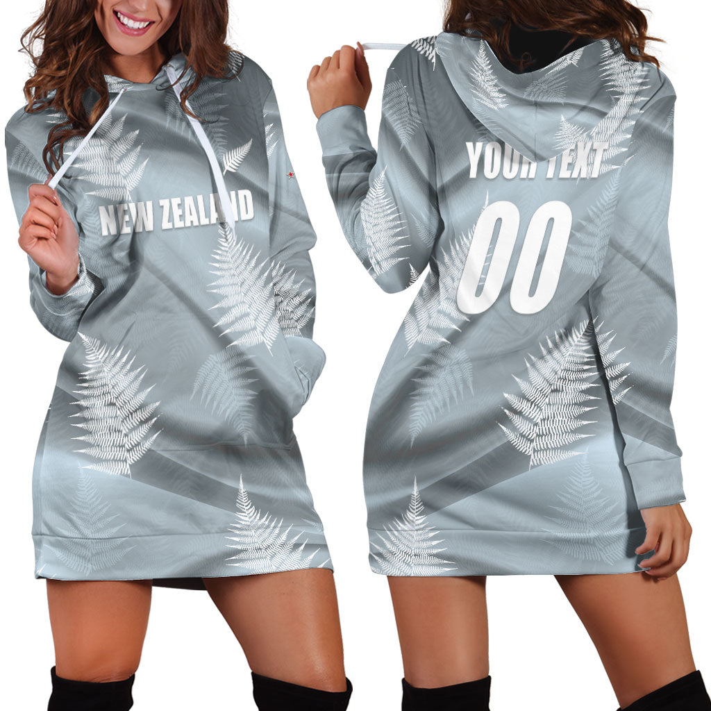 Custom Rugby New Zealand 2026 Hoodie Dress The Fern Go Champions