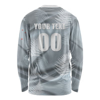 Custom Rugby New Zealand 2026 Long Sleeve Shirt The Fern Go Champions
