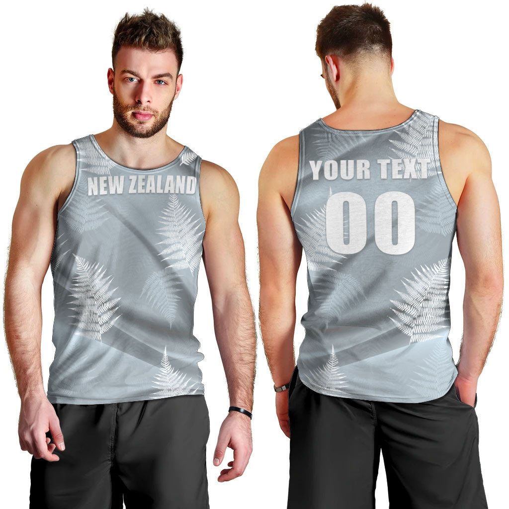 Custom Rugby New Zealand 2026 Men Tank Top The Fern Go Champions