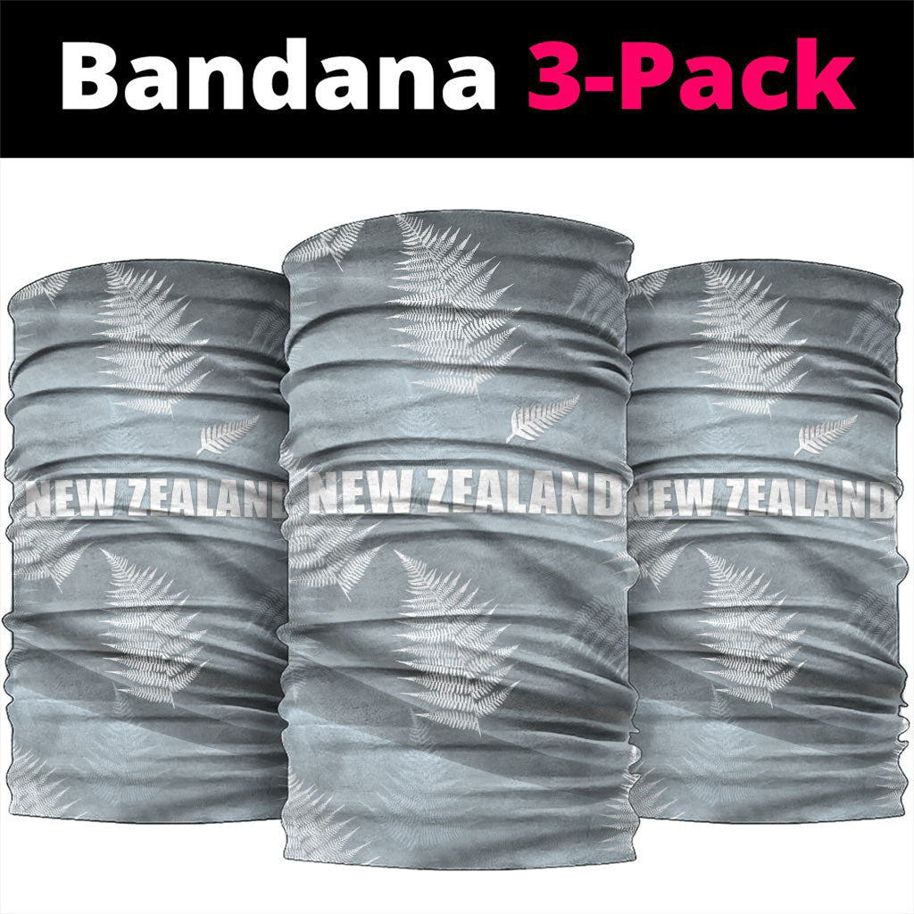 Rugby New Zealand 2026 Neck Gaiter The Fern Go Champions LT01 package One Size: 25*50cm Grey - Polynesian Pride