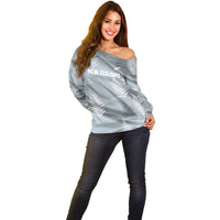 Custom Rugby New Zealand 2026 Off Shoulder Sweater The Fern Go Champions