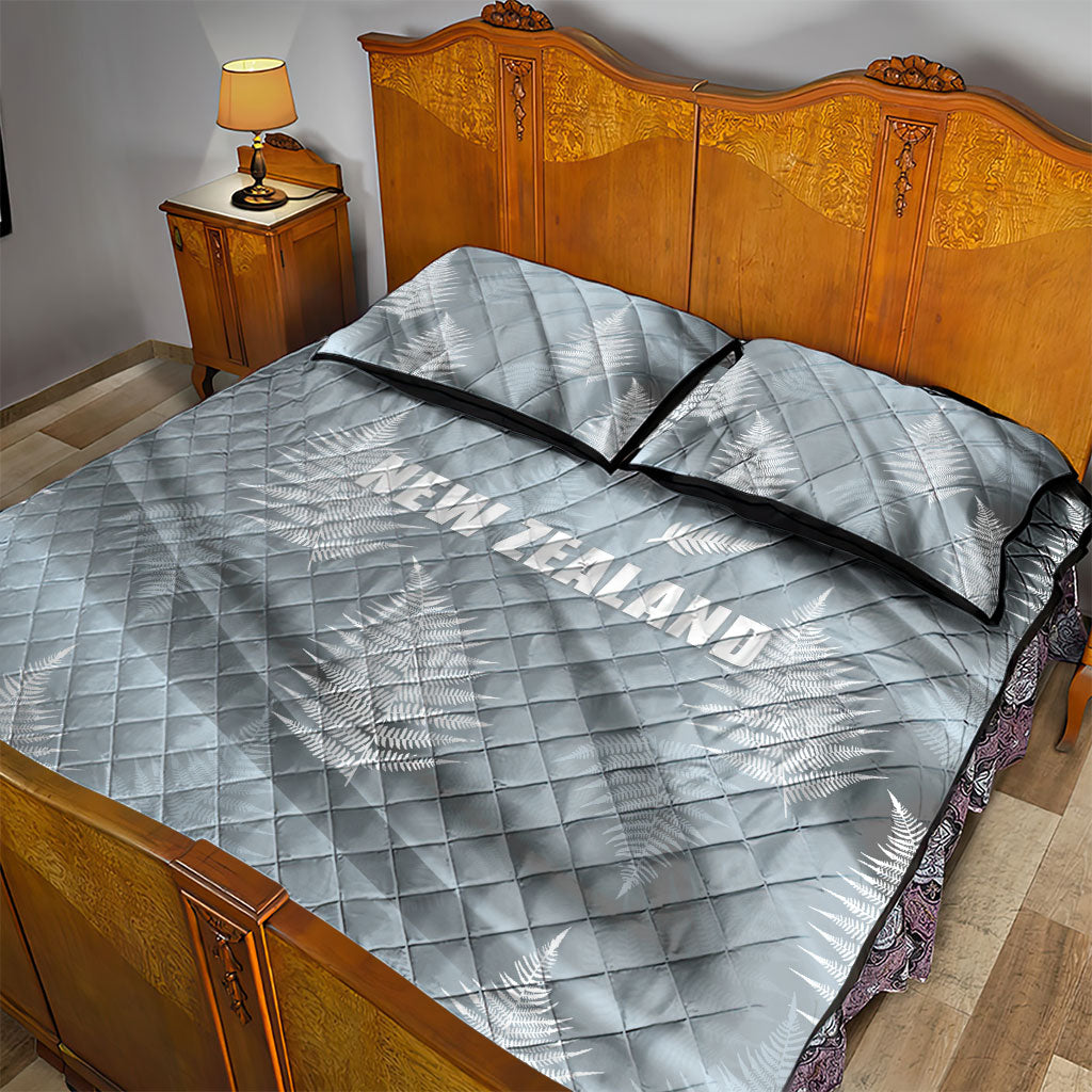 Rugby New Zealand 2026 Quilt Bed Set The Fern Go Champions