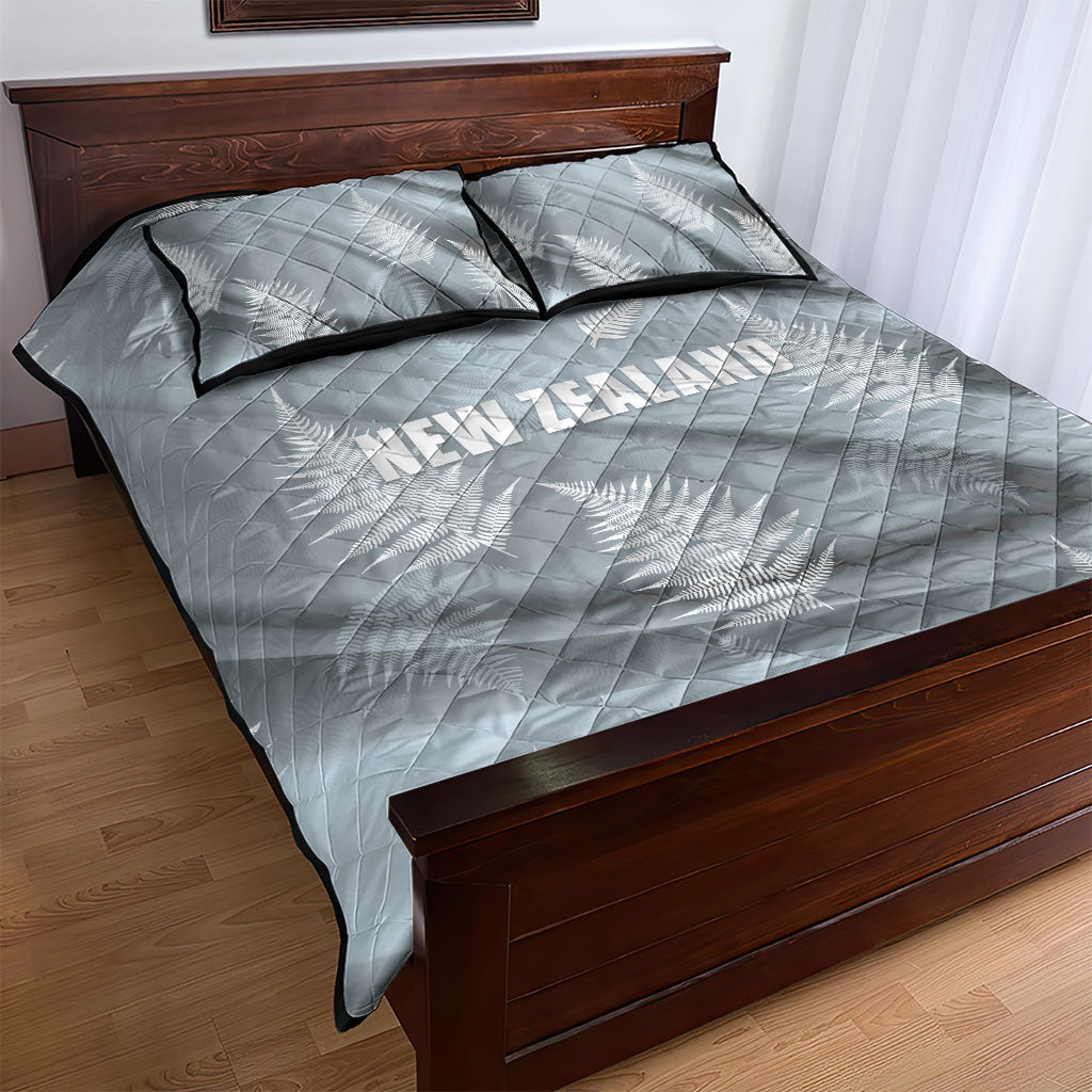 Rugby New Zealand 2026 Quilt Bed Set The Fern Go Champions