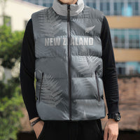 Custom Rugby New Zealand 2026 Sleeveless Puffer Jacket The Fern Go Champions
