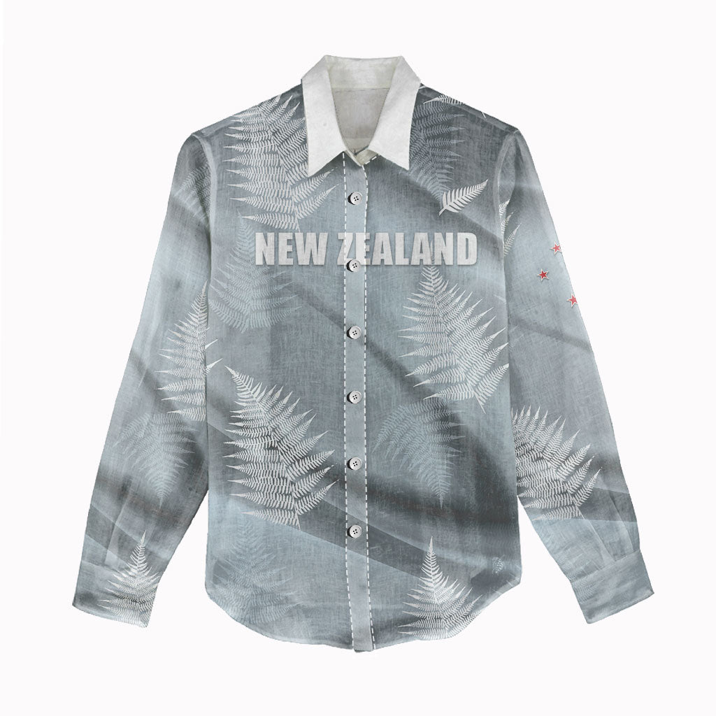 Custom Rugby New Zealand 2026 Women Casual Shirt The Fern Go Champions