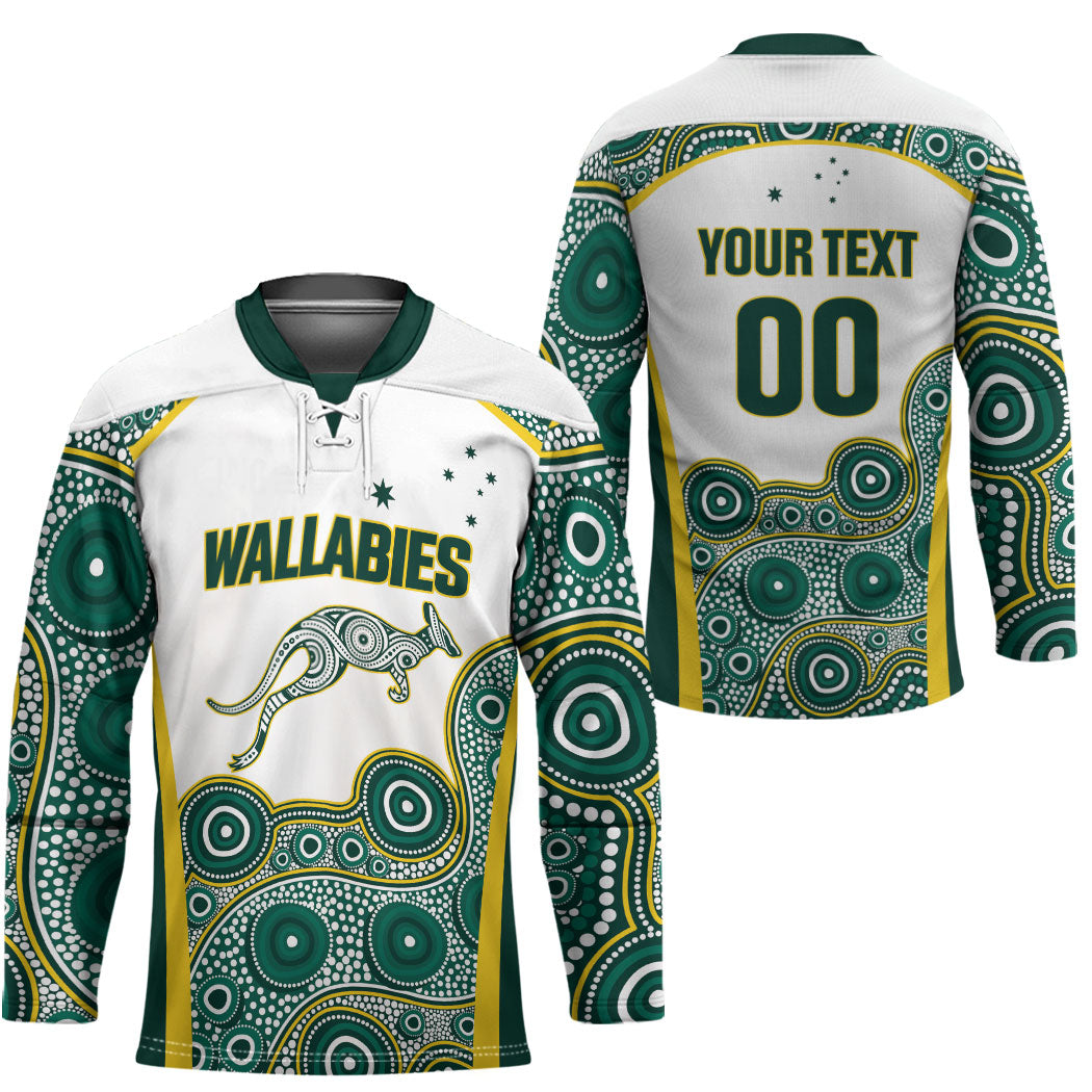 Custom Rugby Australia 2026 Hockey Jersey Wallabies Go Champions