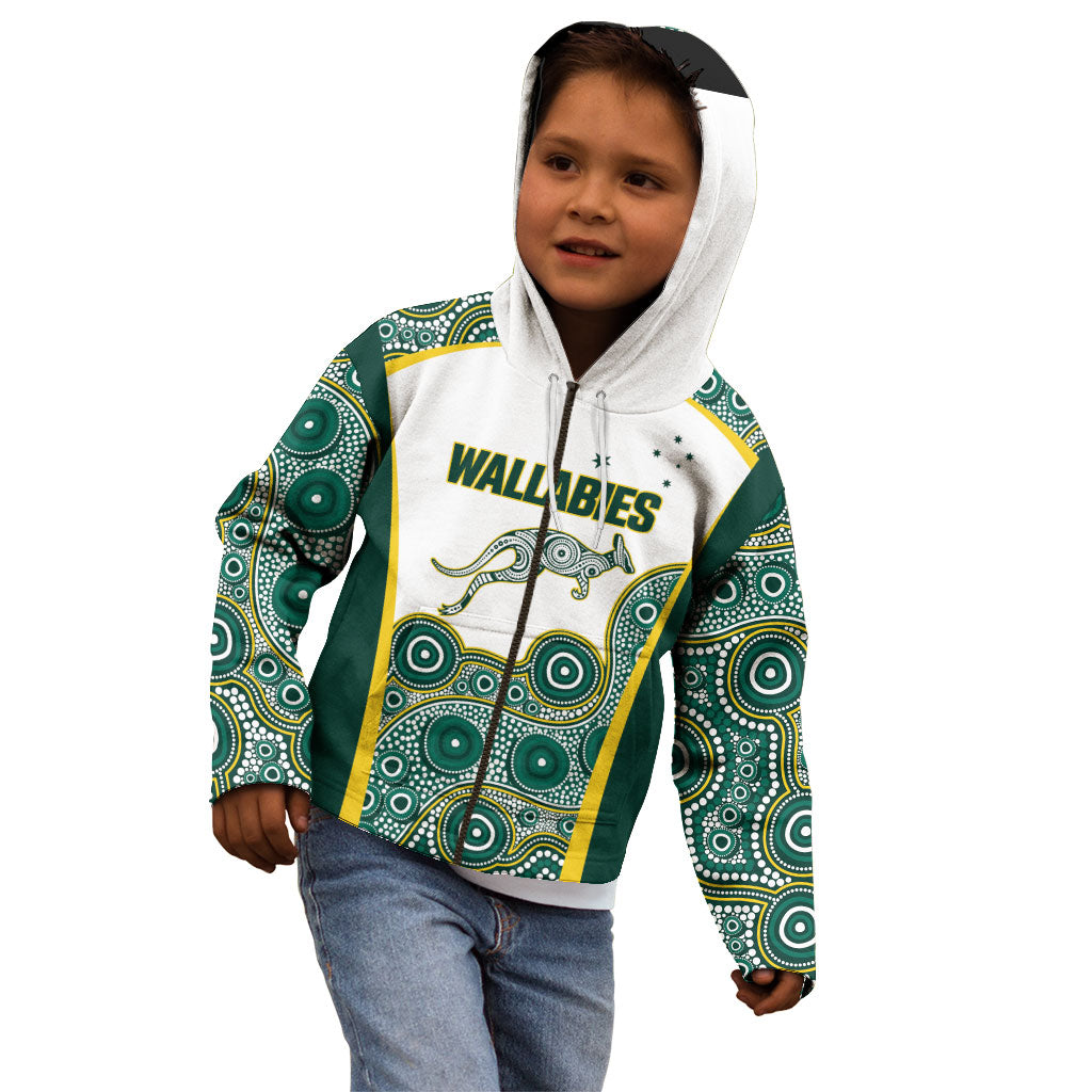 Custom Rugby Australia 2026 Kid Hoodie Wallabies Go Champions