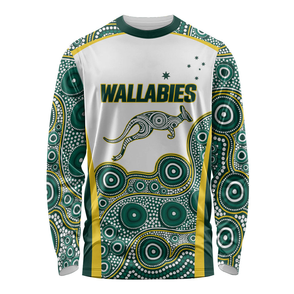 Custom Rugby Australia 2026 Long Sleeve Shirt Wallabies Go Champions
