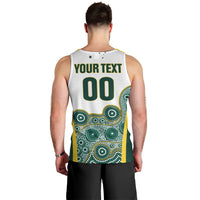Custom Rugby Australia 2026 Men Tank Top Wallabies Go Champions