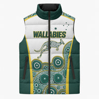 Custom Rugby Australia 2026 Sleeveless Puffer Jacket Wallabies Go Champions