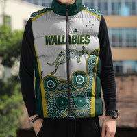 Custom Rugby Australia 2026 Sleeveless Puffer Jacket Wallabies Go Champions