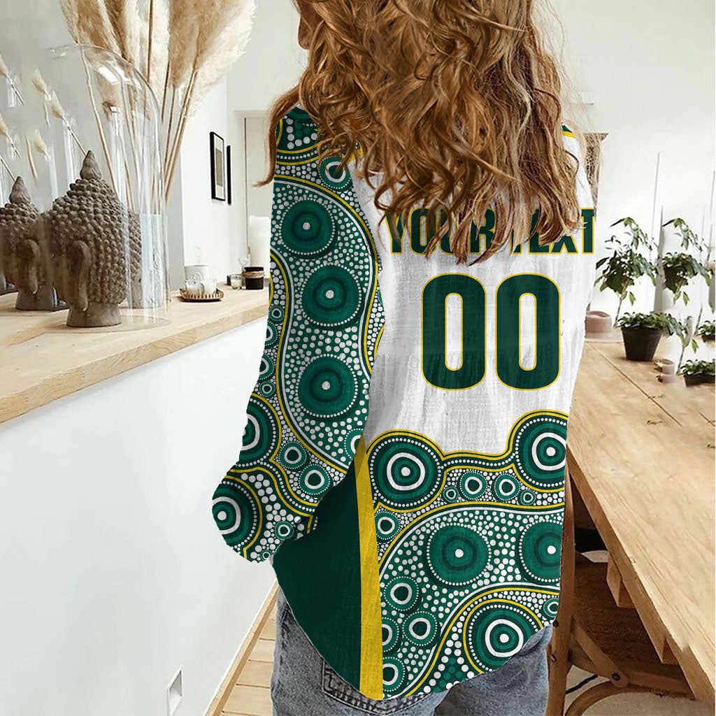 Custom Rugby Australia 2026 Women Casual Shirt Wallabies Go Champions
