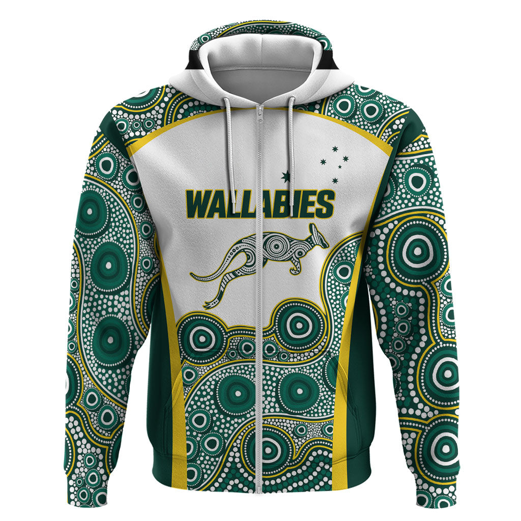 Custom Rugby Australia 2026 Zip Hoodie Wallabies Go Champions