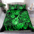 Hawaii Ukulele Bedding Set Polynesian Pattern Green Version LT01 - Polynesian Pride