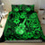 Hawaii Ukulele Bedding Set Polynesian Pattern Green Version LT01 - Polynesian Pride