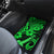 Hawaii Ukulele Car Mats Polynesian Pattern Green Version LT01 - Polynesian Pride