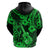 Hawaii Ukulele Hoodie Polynesian Pattern Green Version LT01 - Polynesian Pride