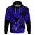 Hawaii Ukulele Hoodie Polynesian Pattern Navy Blue Version LT01 Pullover Hoodie Blue - Polynesian Pride