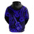 Hawaii Ukulele Hoodie Polynesian Pattern Navy Blue Version LT01 - Polynesian Pride