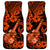 Hawaii Ukulele Car Mats Polynesian Pattern Orange Version LT01 Orange - Polynesian Pride