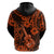 Hawaii Ukulele Hoodie Polynesian Pattern Orange Version LT01 - Polynesian Pride