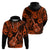 Hawaii Ukulele Hoodie Polynesian Pattern Orange Version LT01 - Polynesian Pride